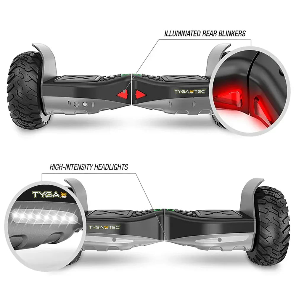 TYGATEC T6 Off-Road SUV Hoverboard (Red Fire Color)