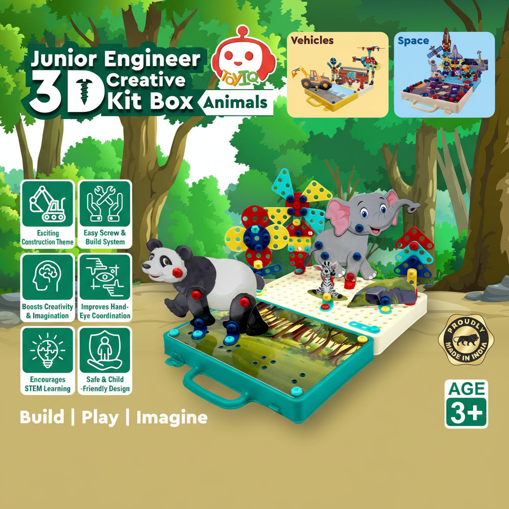 Junior Engineer 3D Creative Animal Kit