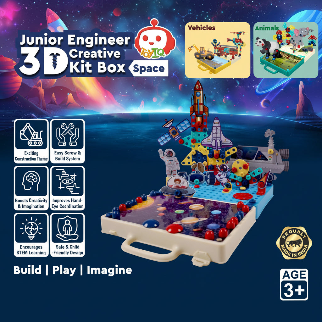 Junior Engineer 3D Creative Space Kit (Space Theme)