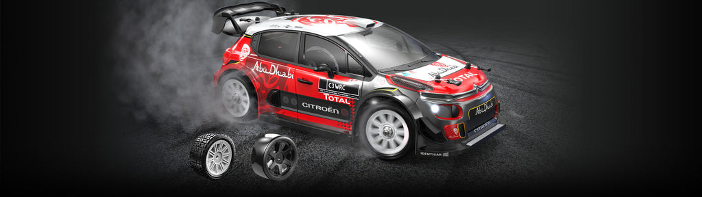 MJX Hyper GO 14303 1/14 Citroen C3 Fast RC Cars for Adults, Max 40mph Brushless RC Drift Car with Gyro, 4WD RTR High Speed RC Rally Car, 2 of 2000 mAh Drifting RC Remote Control Car for Adult