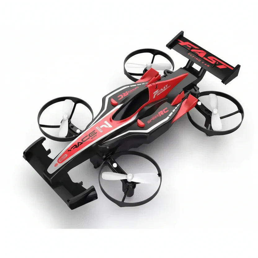2-in-1 Flying Car Drone 1:20 RC Voice Control with Quadcopter Drift