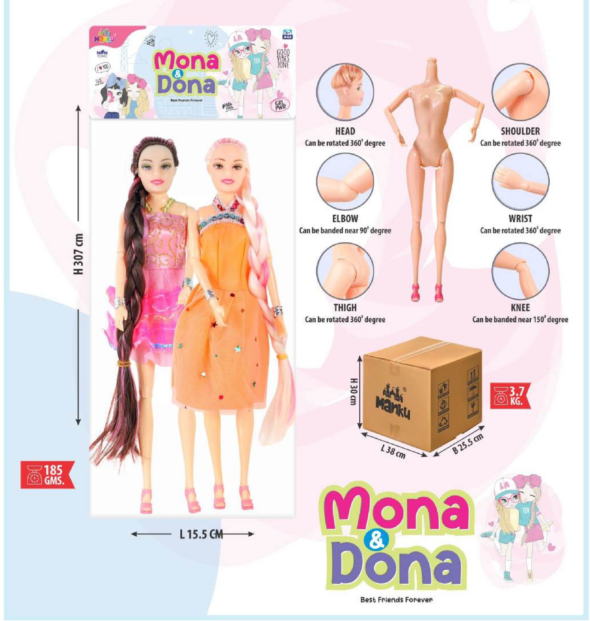 MANKU MONA & DONA DOLL