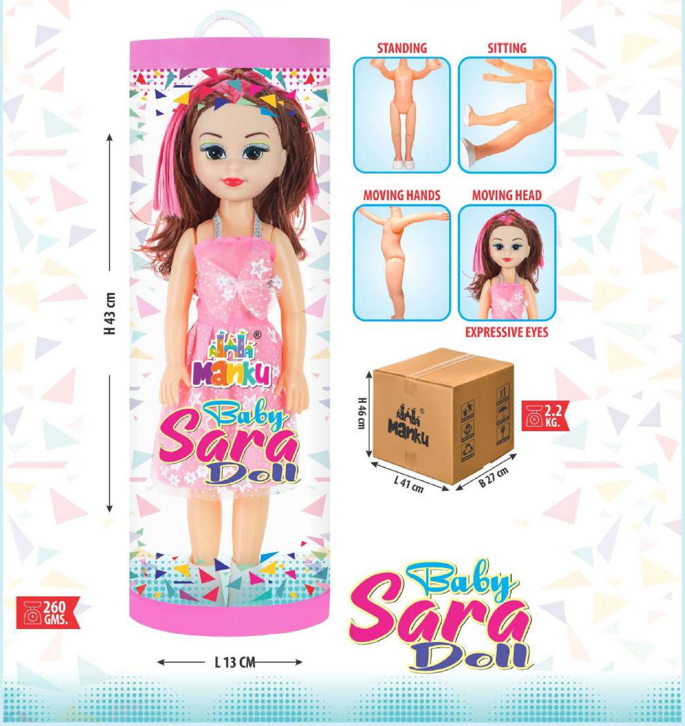 MANKU BABY SARA DOLL