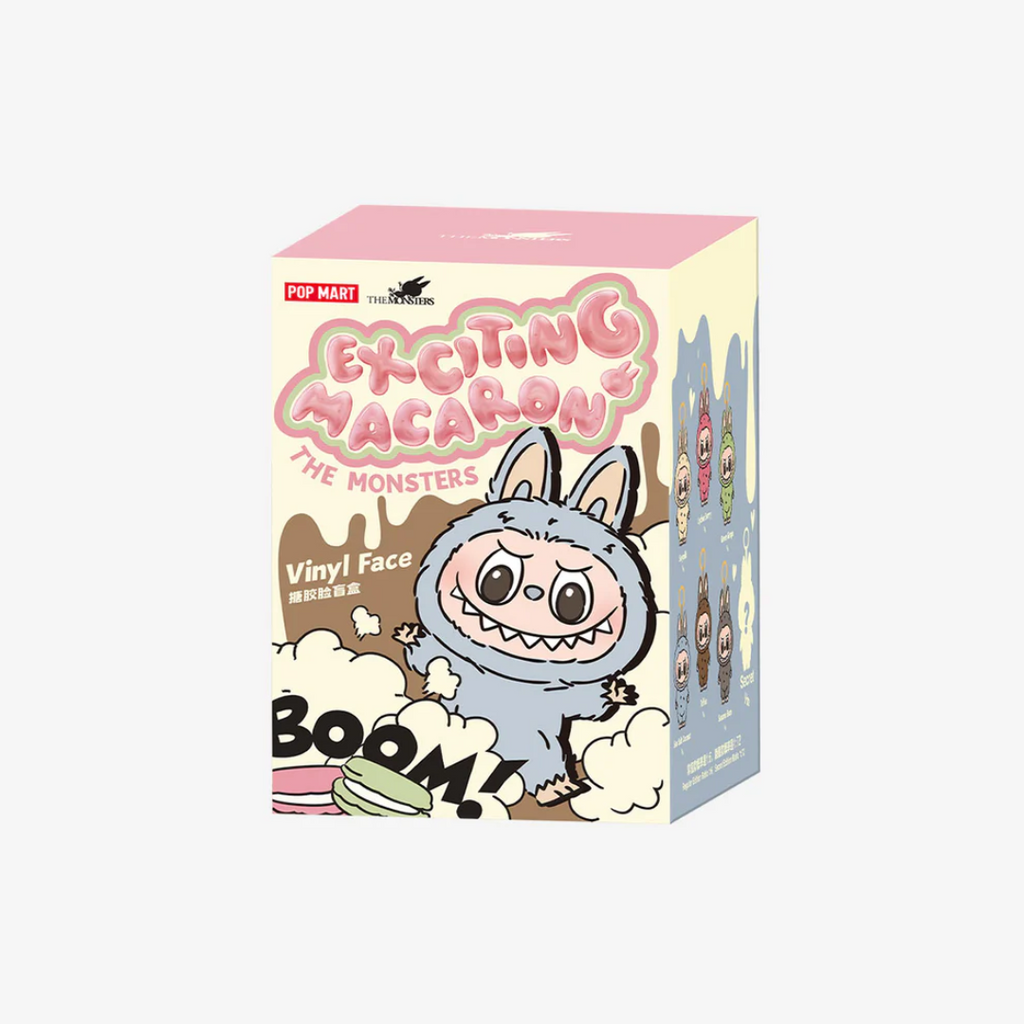POP MART The Monsters - Tasty Macarons Vinyl Face Blind Box