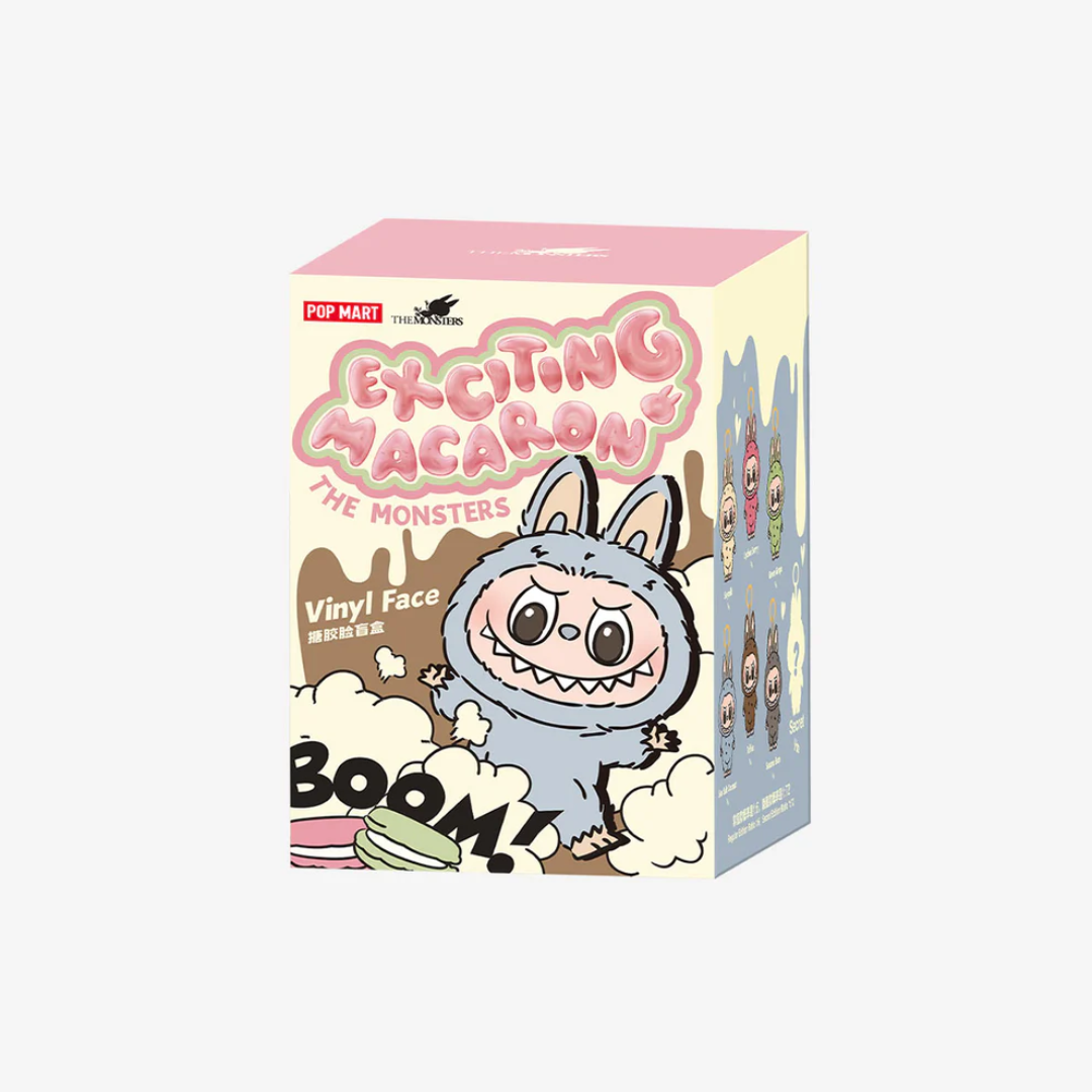POP MART The Monsters - Tasty Macarons Vinyl Face Blind Box