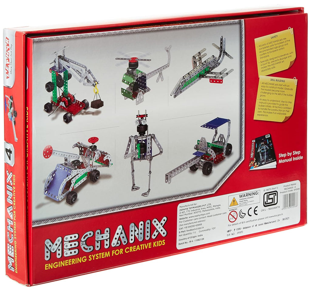 Mechanix 4 | DIY Mechanical STEM Toy