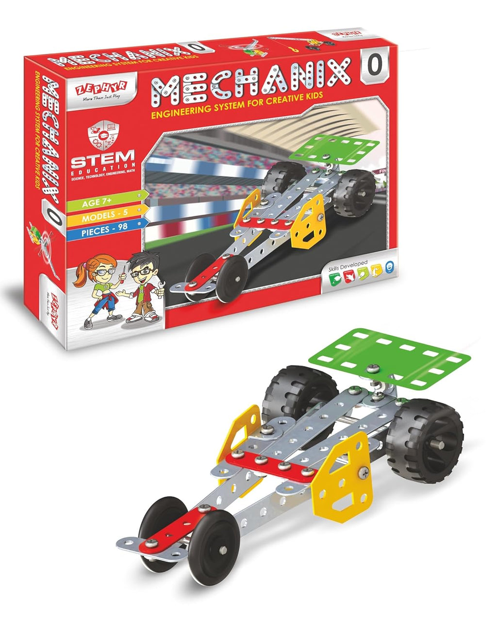 Mechanix- 0 DIY | STEM Toys | Building Construction Set