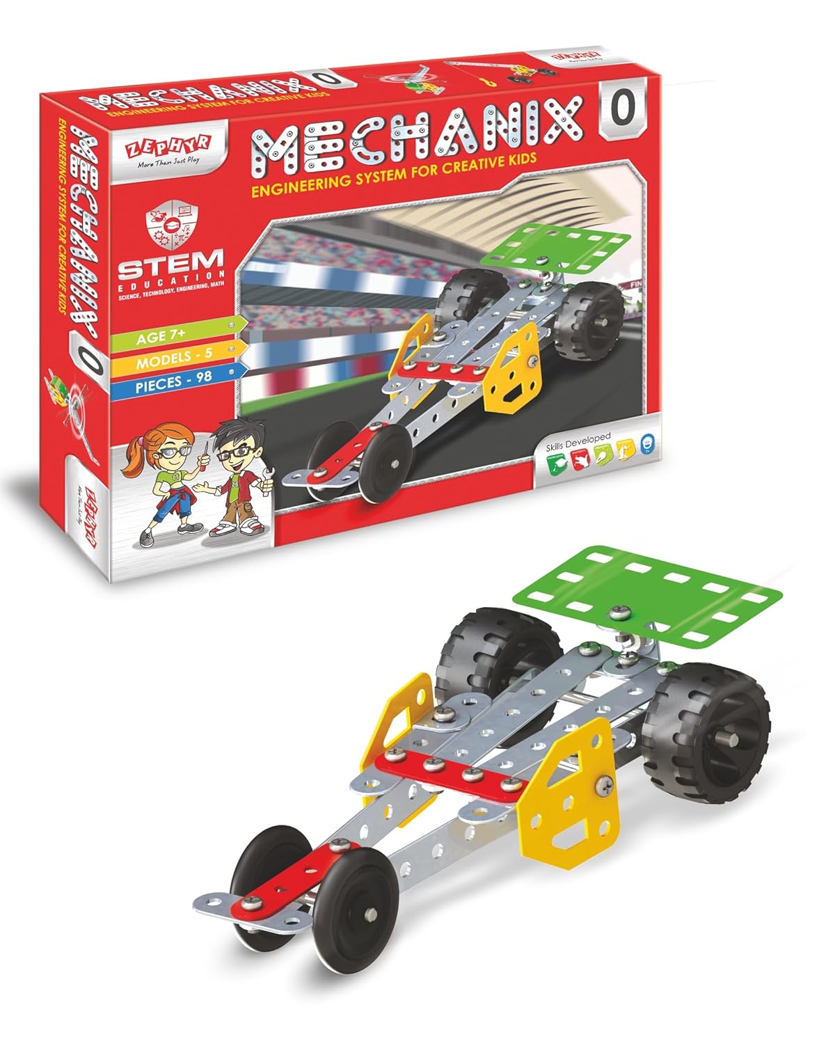 Mechanix- 0 DIY | STEM Toys | Building Construction Set