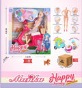 MANKU Happy Journey SCOOTER DOLL