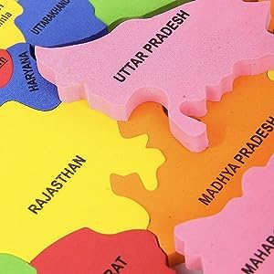 India Map Puzzle Game
