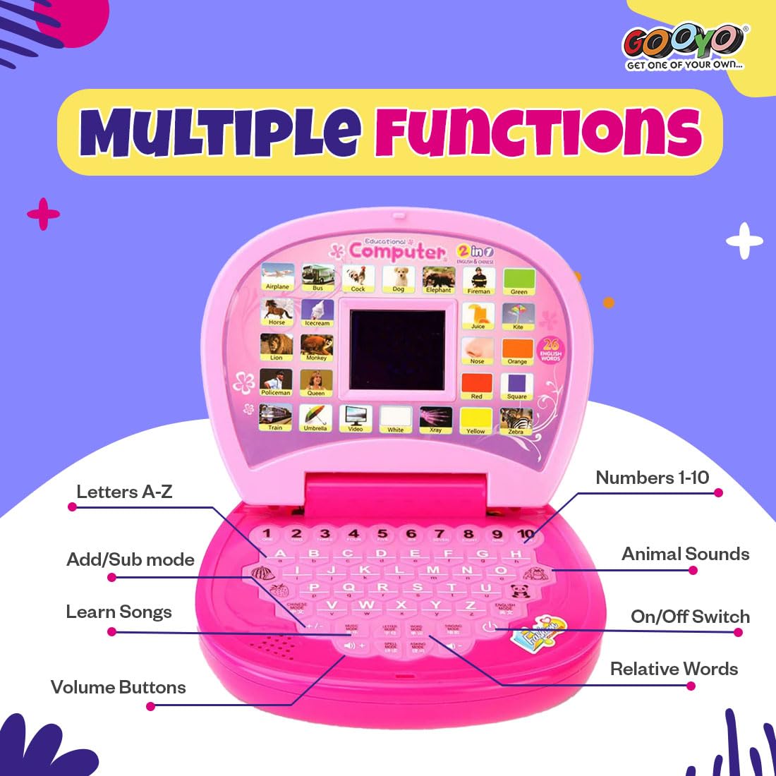 Educational Mini Laptop Computer for Kids