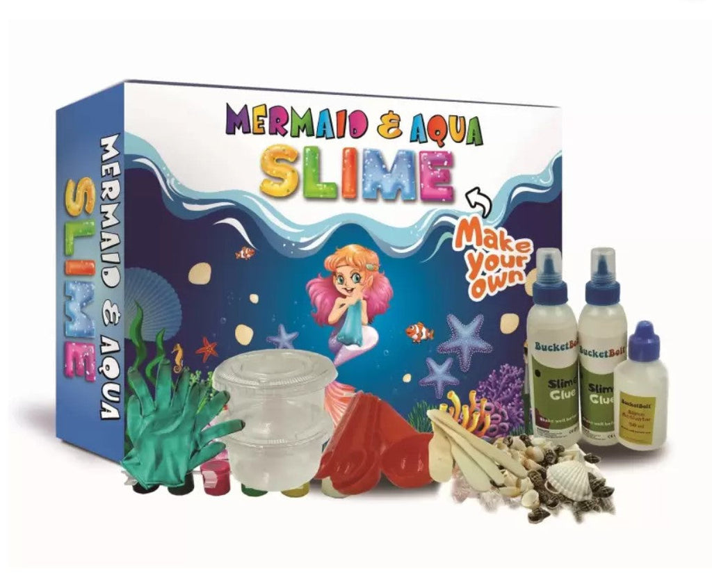 DIY Aqua And Mermaid Slime Making Kit