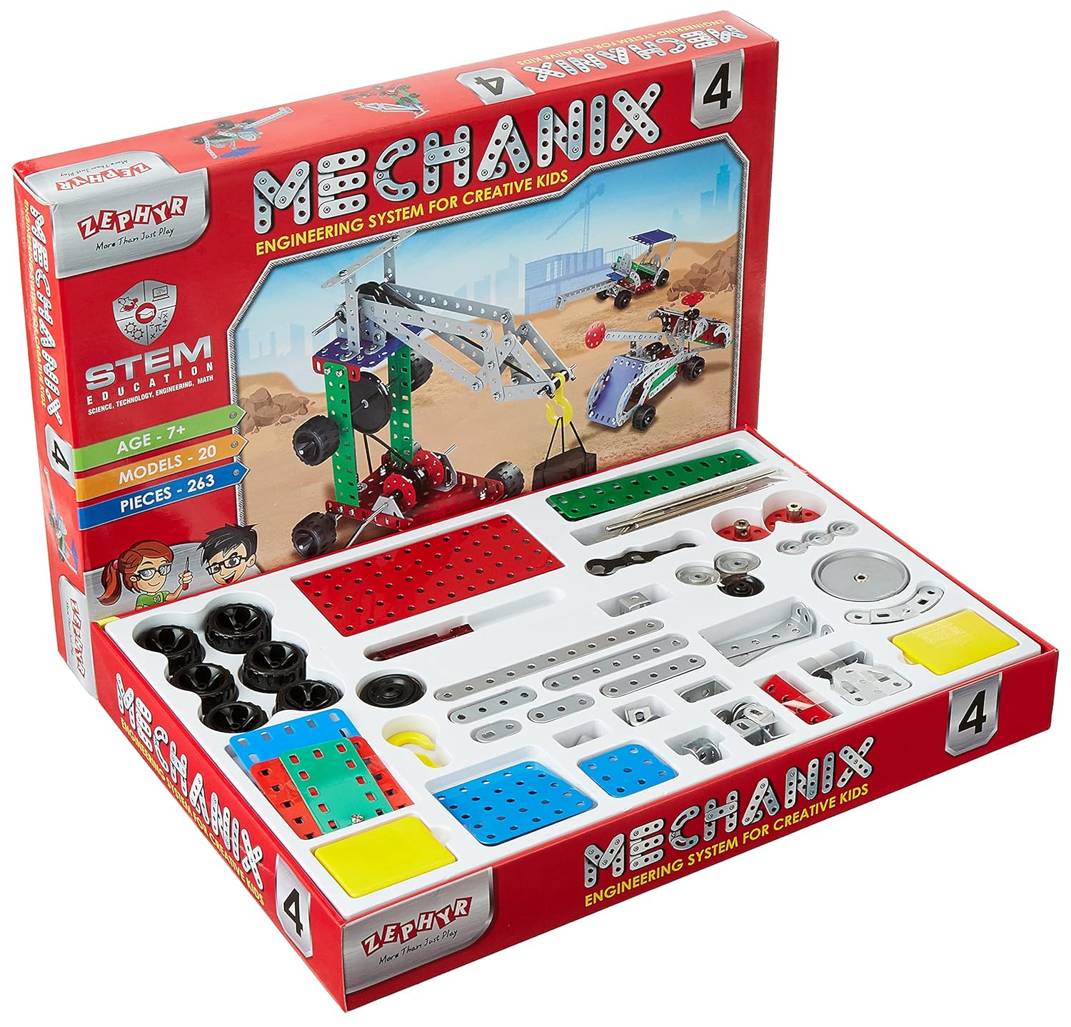 Mechanix 4 | DIY Mechanical STEM Toy