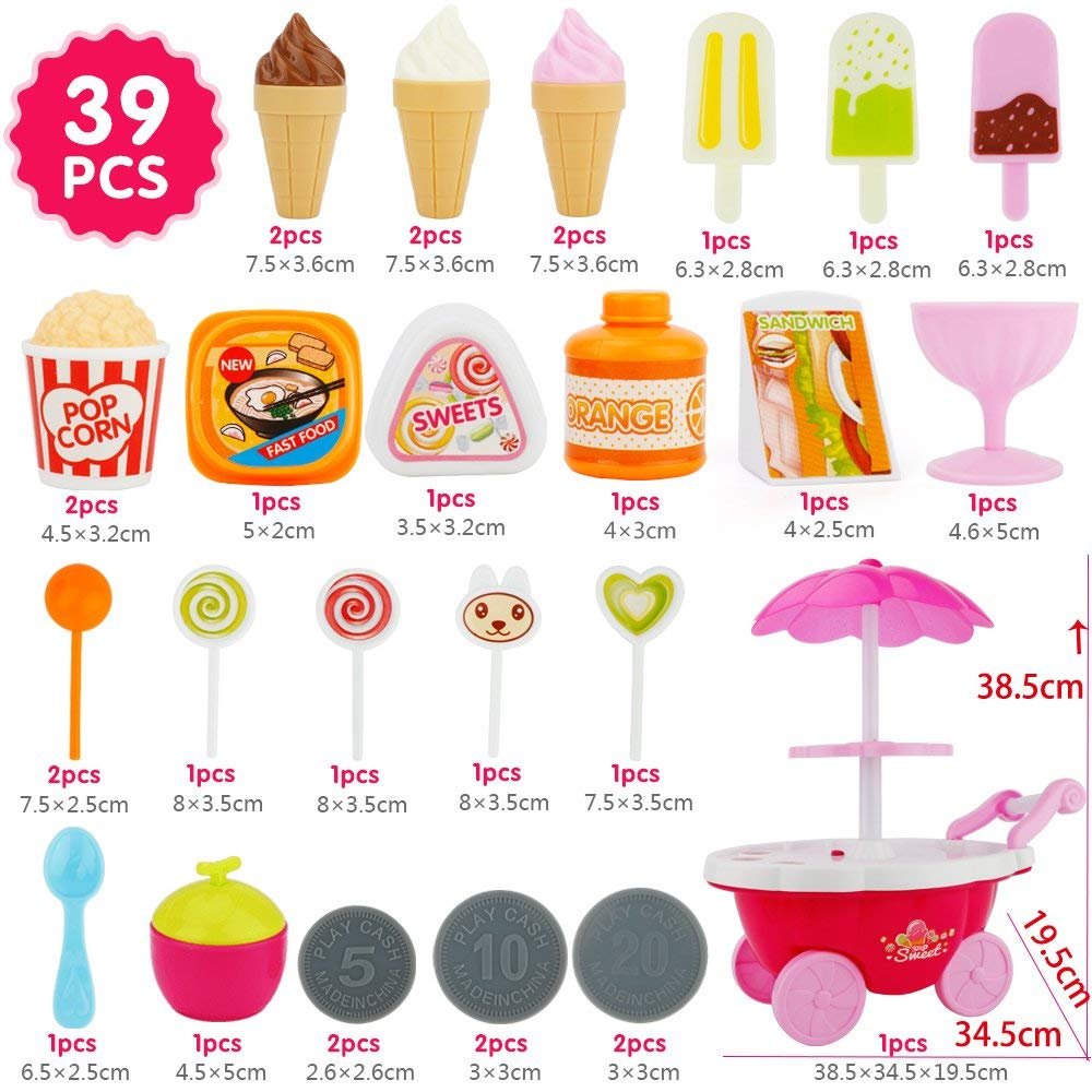 Ice Cream Candy Cart | Sweet Cart for Kids