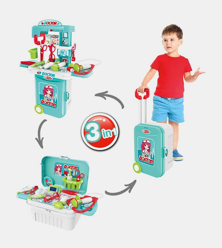 2 In 1 Doctor Nurse Medical Box