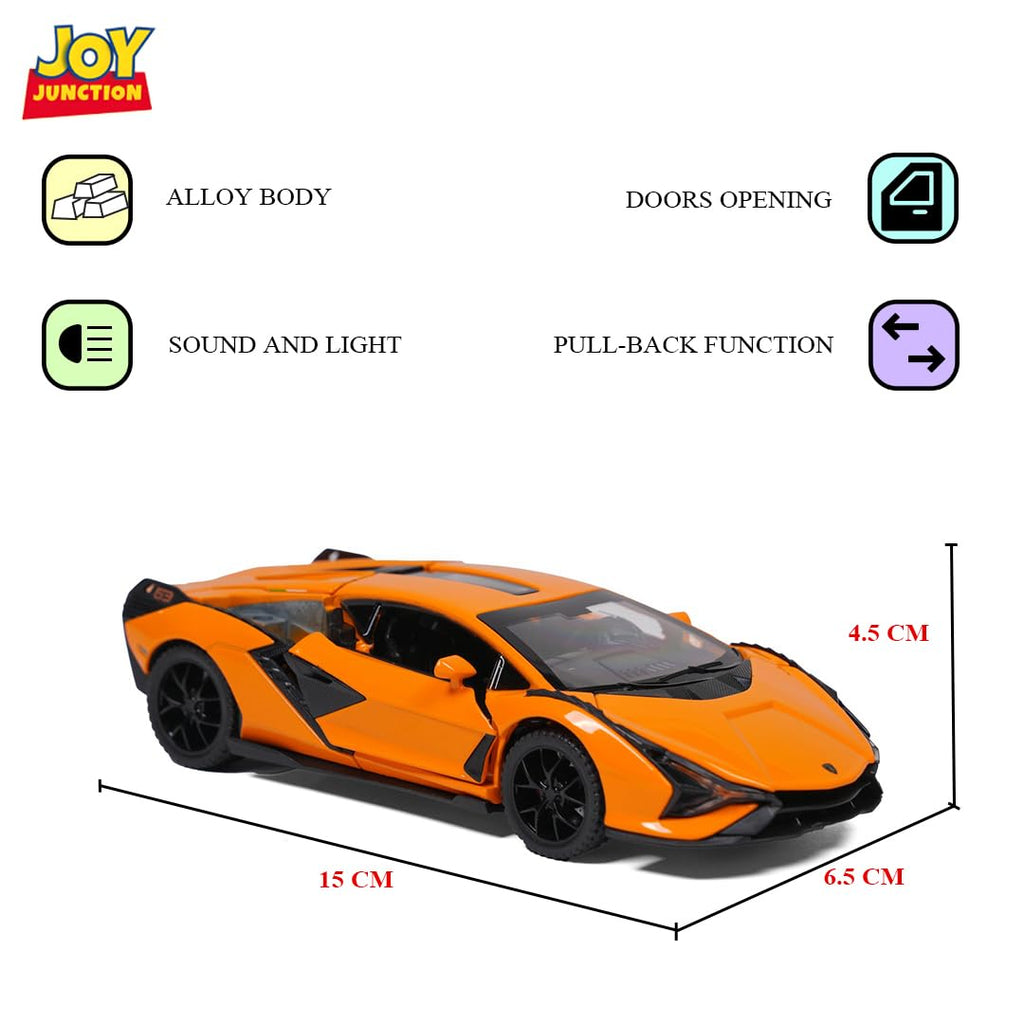 Die-cast Car [jj78] (Orange)