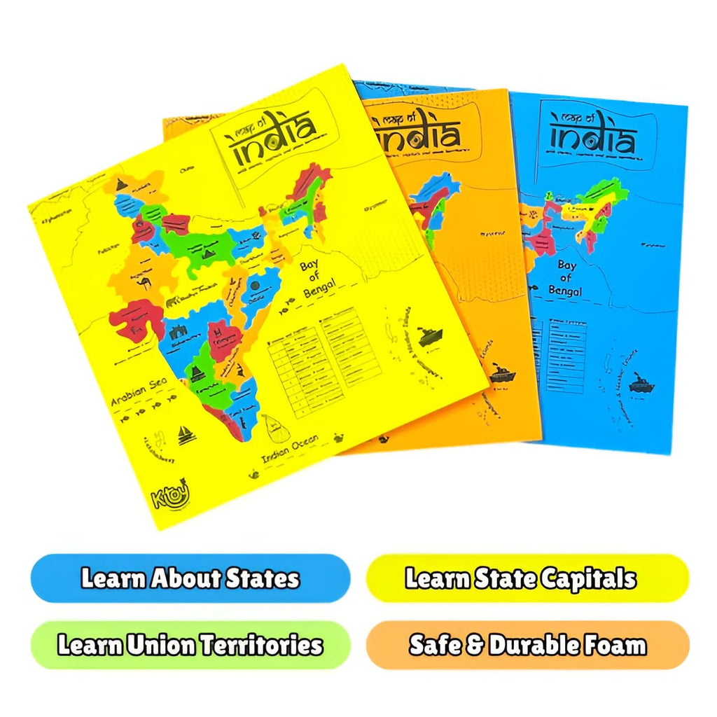 India Map Puzzle Game