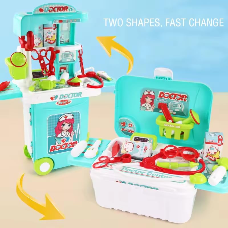 2 In 1 Doctor Nurse Medical Box