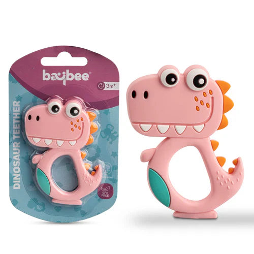 Dinosaur Silicone Teether for Baby