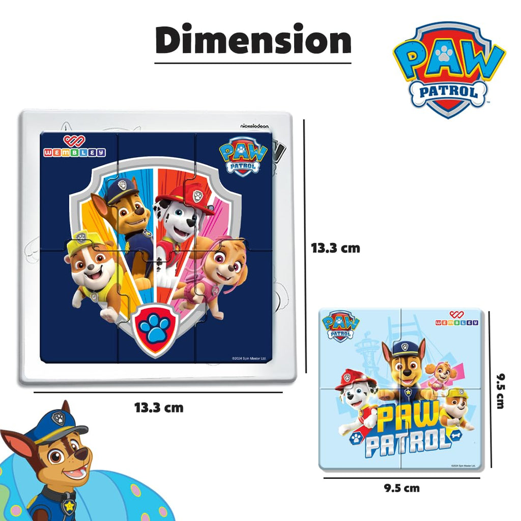 My First 3 in 1 Jigsaw Magnetic Puzzle (PAW PATROL)