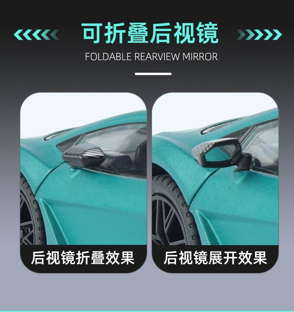 Die-cast car Lamborghini  (Green)