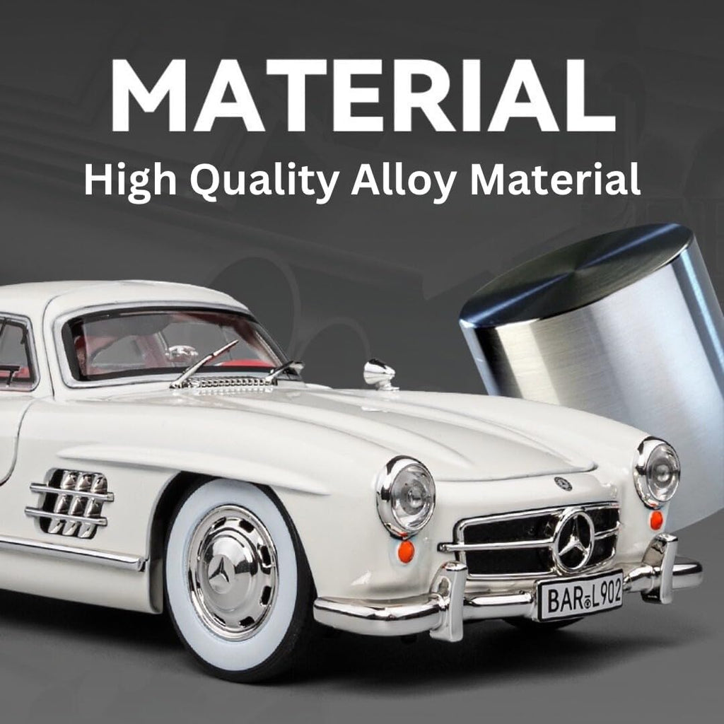 Die-cast car 1954 Mercedes-Benz [ white]