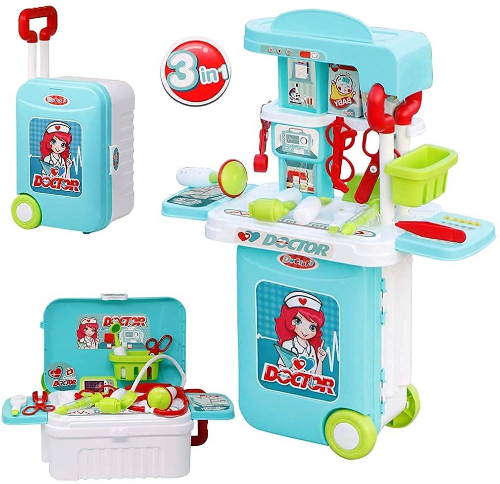 2 In 1 Doctor Nurse Medical Box