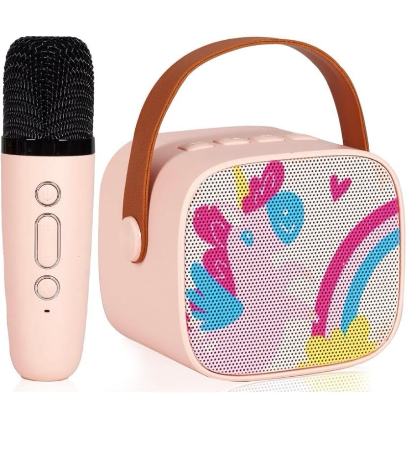 Bluetooth Speaker with Wireless Microphone
