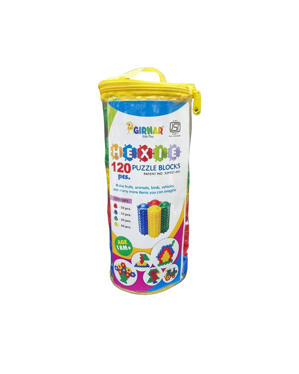 HEXIE PUZZLE BLOCKS 120pcs