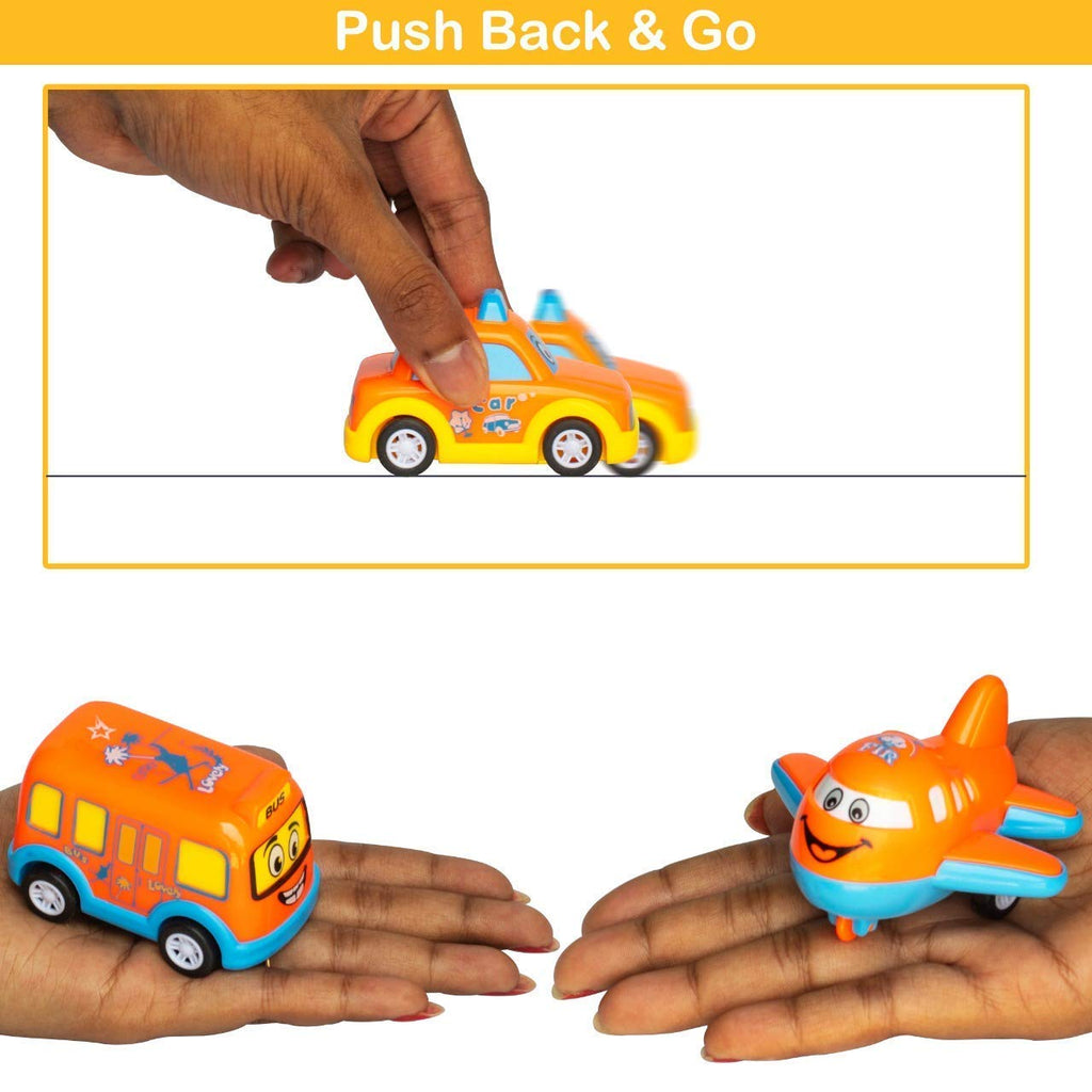 Pull Back Automobile Car, Plane, Truck, Vehicle Toys