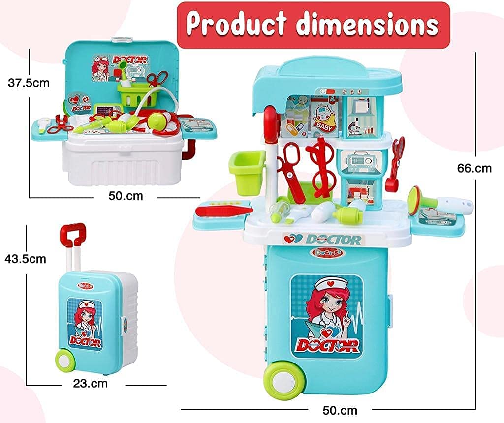 2 In 1 Doctor Nurse Medical Box