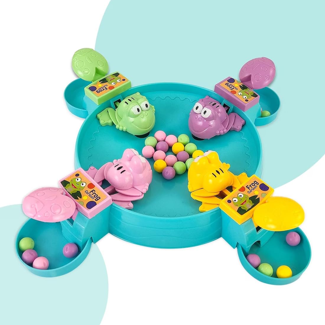 Hungry Frogs Board Game for 4 Players