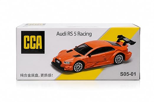 CCA Audi RS5 Racing 1:64 Premium Diecast — Orange