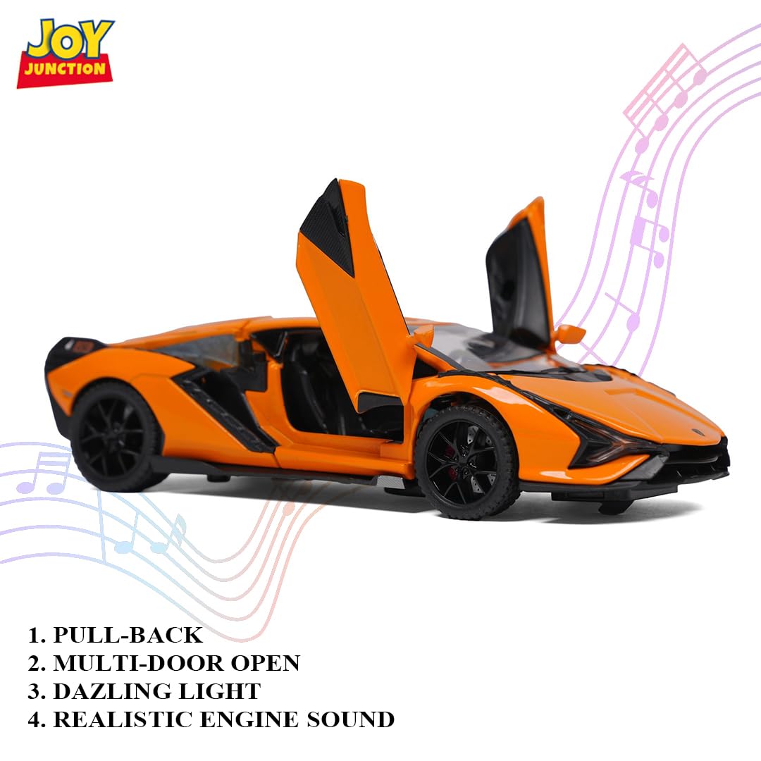 Die-cast Car [jj78] (Orange)