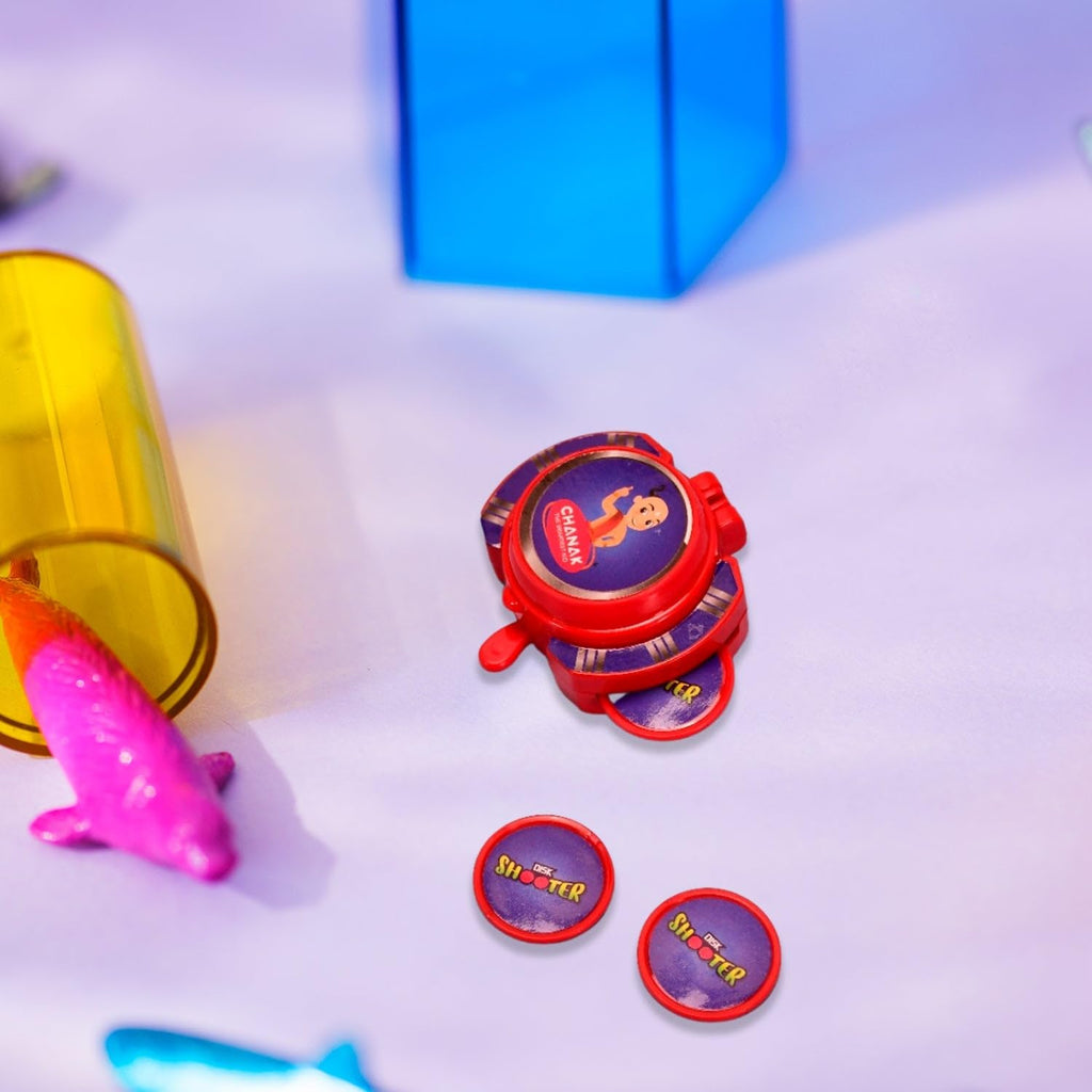 Disk Shooter Game for Kids, 6 Pieces Set