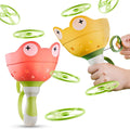 2 Pack Fly Catcher Toys with 28 Flying Discs