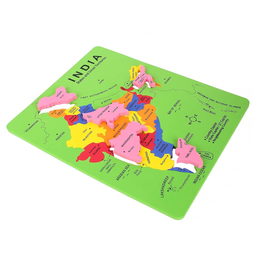 India Map Puzzle Game