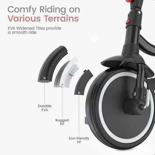 Baby Trycycle Trikidz Black