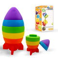 Stacking Baby Bath Toys (Rocket)