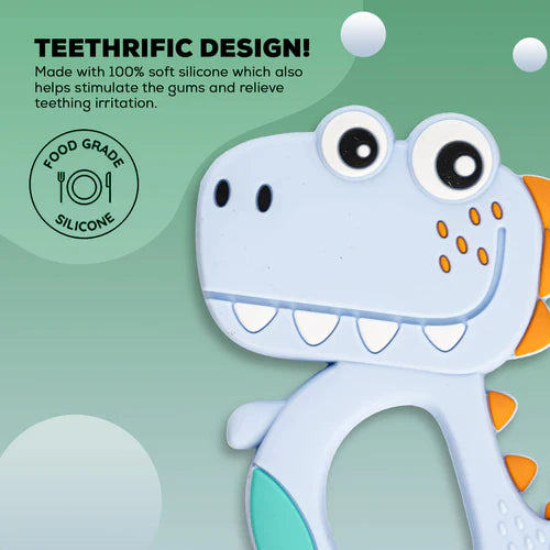 Dinosaur Silicone Teether for Baby