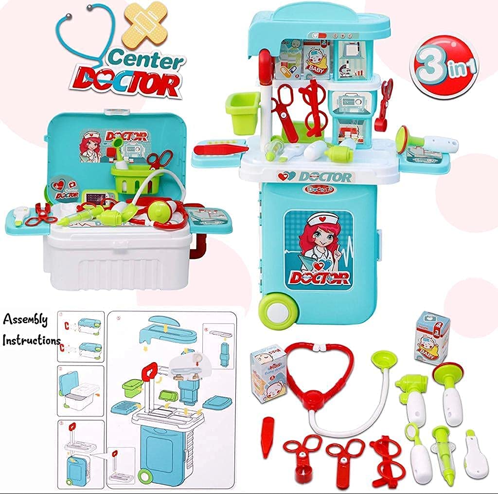 2 In 1 Doctor Nurse Medical Box