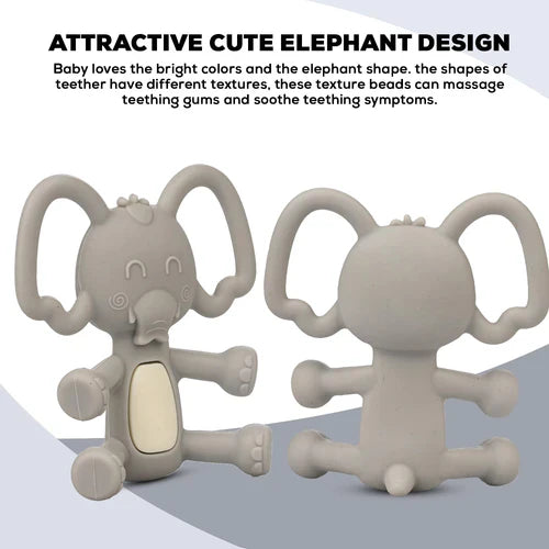 Elephant Silicone Teether for Baby