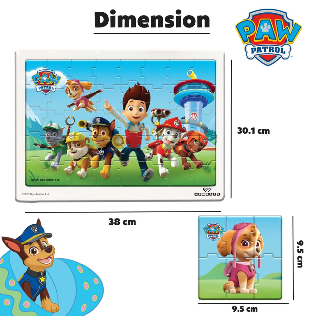 My First 4  in 1 Jigsaw Magnetic Puzzle (PAW PATROL)