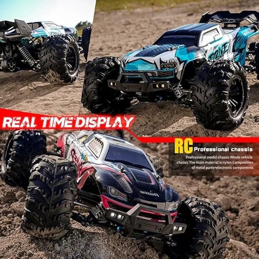 High-Speed 4WD Brushless RC Monster Truck – 70km/h