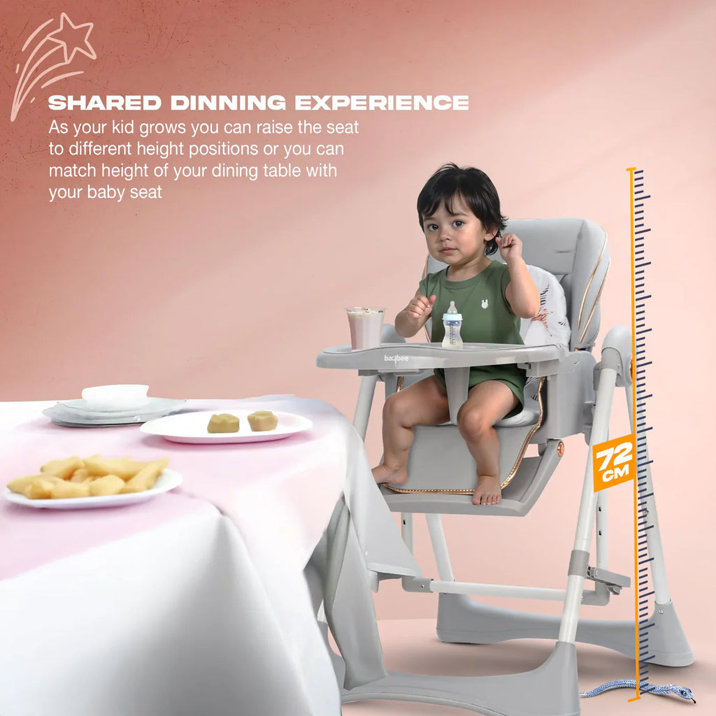 HIGH CHAIR  (GREY)