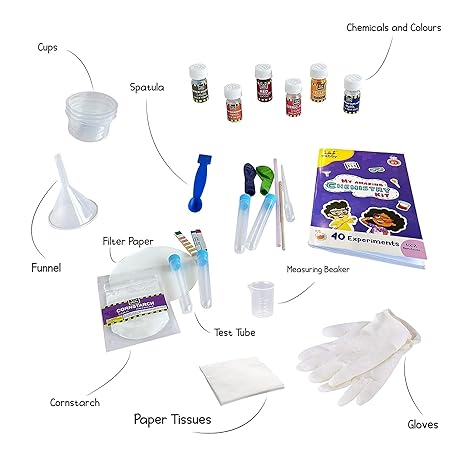 DIY My First Chemistry Kit with 40 Experiment