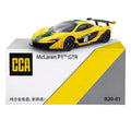 McLaren P1 GTR Die-Cast Model Car | 1:64 Scale Yellow Race Car