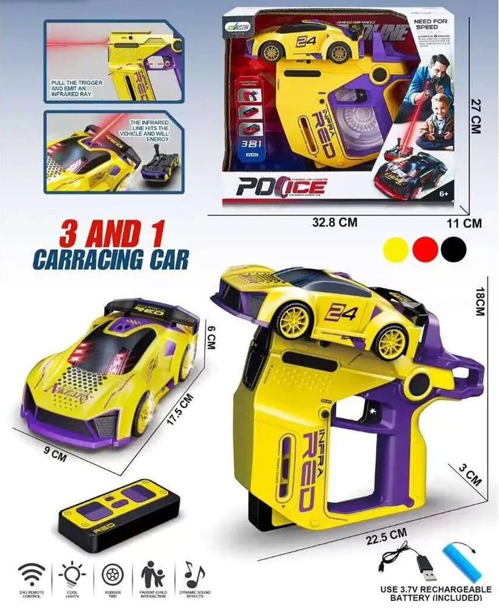 Laser Tag Battle Racer RC Car | 2-player fun