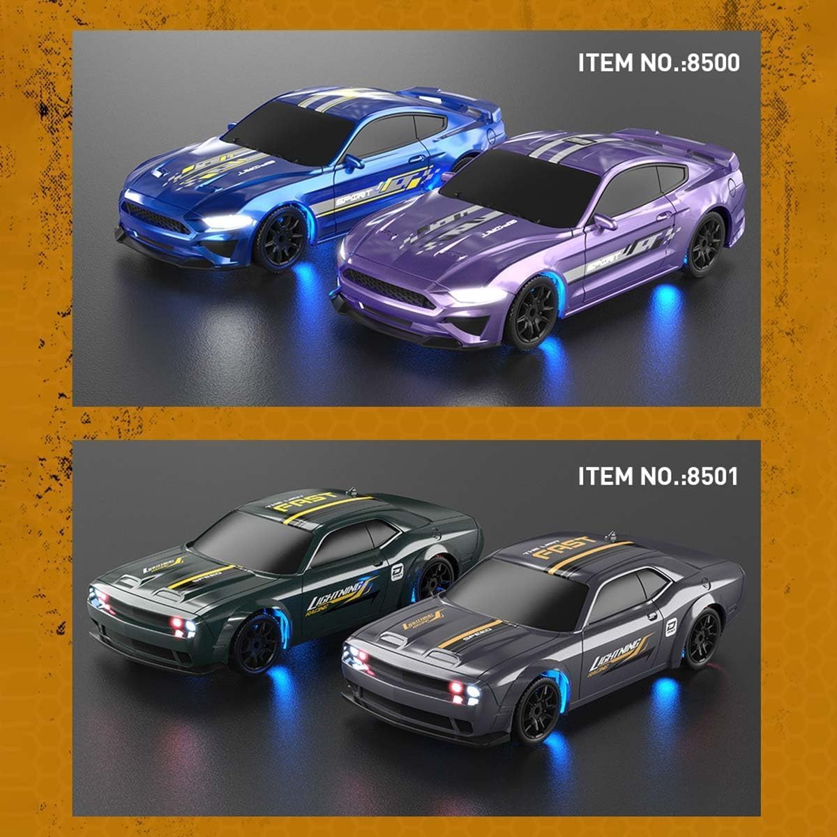 1/43 Scale RC Drift Racing Car
