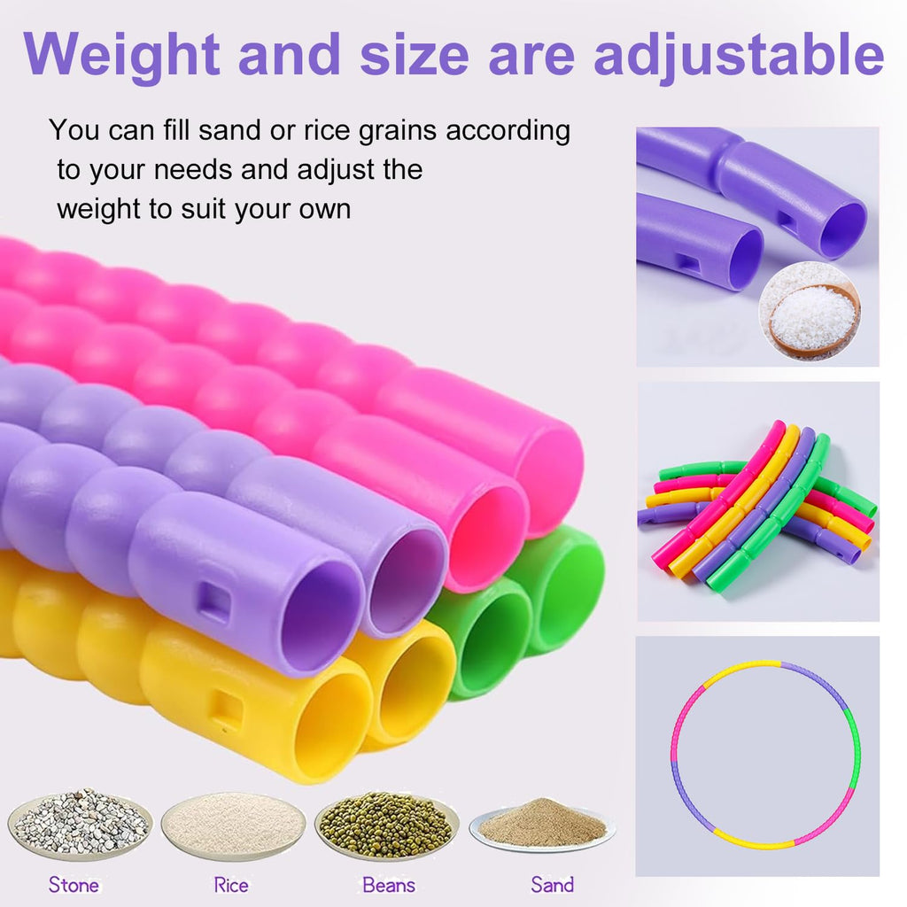 Hula Hoop Ring Super Baby Nano for Kids (Multicolor)